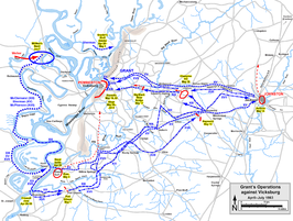 De veldtocht van Grant tegen Vicksburg