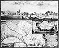 Erster Plan von Wupperfeld mit der Kirche (1783)