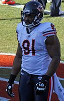 Amobi Okoye spielte bis 2010 für die Texans.