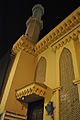 Al Khawaja mosque during Muharram in 2012, note the black cloth draping the western side of the mosque.