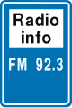 F93: Radio Verkehrsinfo