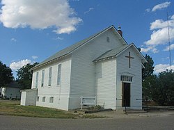 A church in Briggsdale.