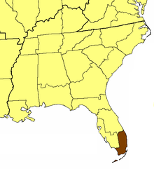 Location of the Diocese of Southeast Florida