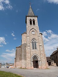 The church of Our Lady of the Assumption, in Lescure-Jaoul