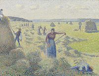 Μαζεύοντας τα στάχυα, 1887, Αμστερνταμ, Μουσείο Βαν Γκογκ