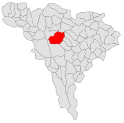 Location in Alba County