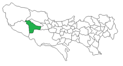 Location of Itsukaichi in Tokyo Metropolis