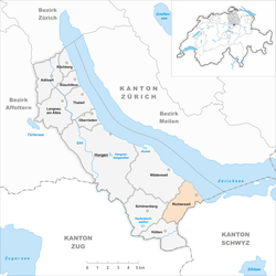 Richterswil – Mappa