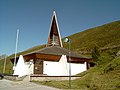 Kühtaisattel, Kirche im Ort Kühtai auf der Passhöhe