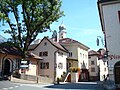 Der das Städtchen überragende Turm der Amanduskirche