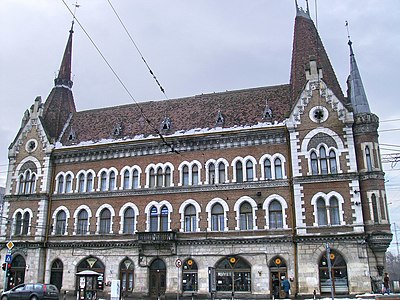 Palatul Széki (1893), de Samu Pecz, neogotic