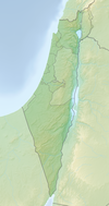 Lokalisierung von Aschdod in Israel Mitte