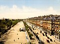 17.314 P.Z., Paris (französisch): Rue de Rivoli et Jardin des Tuileries