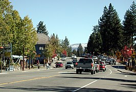 North Lake Boulevard in Tahoe City