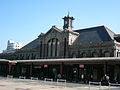 Taichung Station was built in 1917 and is still in operation. Photo credit: User:Essolo December 9, 2005.