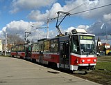 Tatra T6A5 in Brno