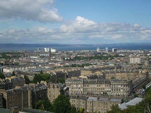 A general view of Edinburgh