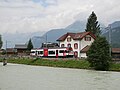 Be 2/6 13 nun als 125 013 der Zentralbahn bei Aareschlucht West