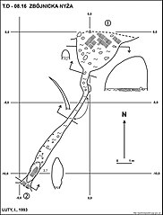 Plan jaskini