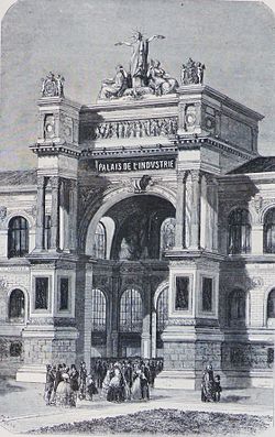 Hauptportal des Palais de l’Industrie