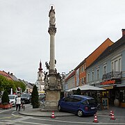 Temporäres Kunstprojekt „Crash“ am Leibnitzer Hauptplatz (2013)