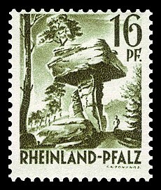 16-Pf.-Briefmarke (1947)