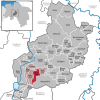 Lage der Gemeinde Hemsloh im Landkreis Diepholz