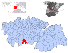 Hontanar – Mappa