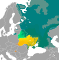 East Slavic Languages distribution