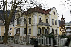 Villa Theodora, Südseite