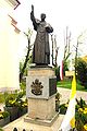 Papststatue in Dynów