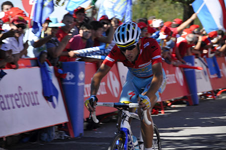 Vincenzo Nibali im Maillot Rojo