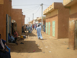 A street in Bassikounou