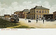 Bahnhof im Jahr 1905
