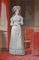 Dronning Marie Sophie Frederikke Malt av C.W. Eckersberg