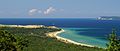 Sleeping Bear Point and South Manitou Island (background) from Alligator Hill