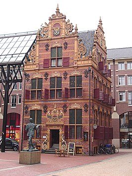 Het Goudkantoor aan het einde van de Waagstraat (2006)