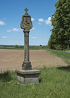 61. Platz: DKrieger mit Bildstock in Sulzfeld-Kleinbardorf, Rhön-Grabfeld, Unterfranken