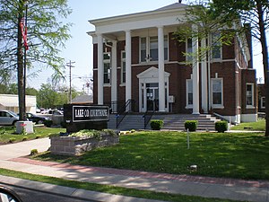 Lake County Courthouse in Tiptonville