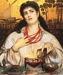 Medea (1868), door Anthony Frederick Sandys, Birmingham City Art Gallery