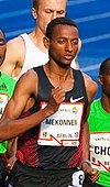 Mekonnen Gebremedhin Rang sieben in 3:43,22 min