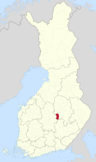 Lage von Rautalampi in Finnland