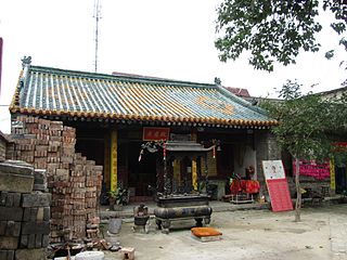 Temple of the Chenghuangshen (City God) of Weinan.