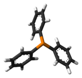 Molecuulmodel van trifenylfosfine