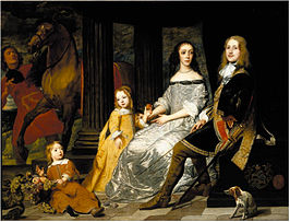 Portret van de familie Philips van de Werve (ca. 1661)