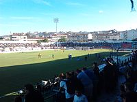 Spiel zwischen Veria FC und PAOK Saloniki im September 2013