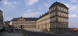 De Staatsbibliotheek Bamberg in de Neue Residenz aan het Domplein