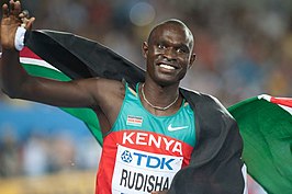 Rudisha viert zijn wereldtitel, WK 2011, Daegu