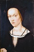 Hans Holbein der Ältere, Portrait einer Frau (um 1510)