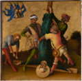 Lochner: Martyrium des Petrus, um 1435